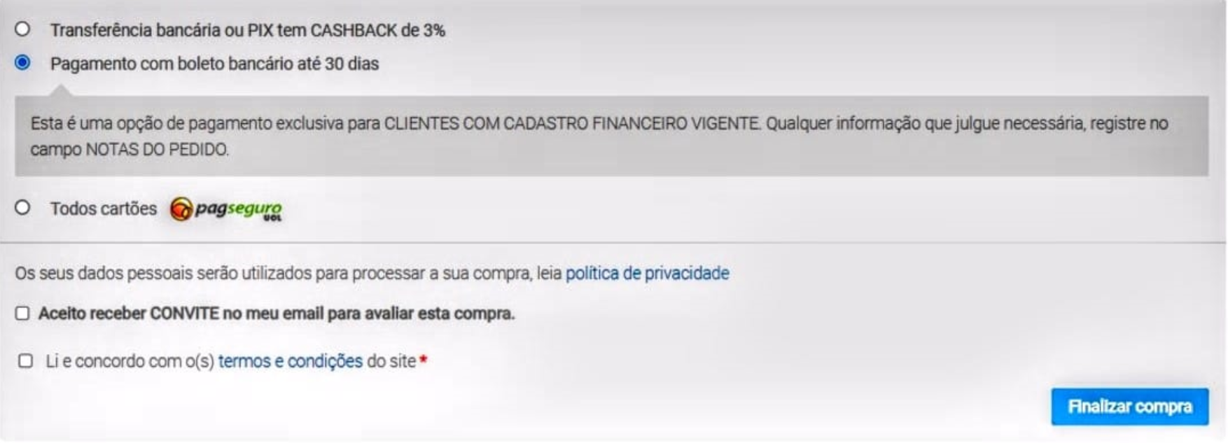 FORMAS DE PAGAMENTO 190624