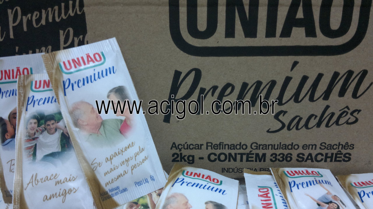 acucar sachet uniao (3) Foto Acigol Recife 81 34451782