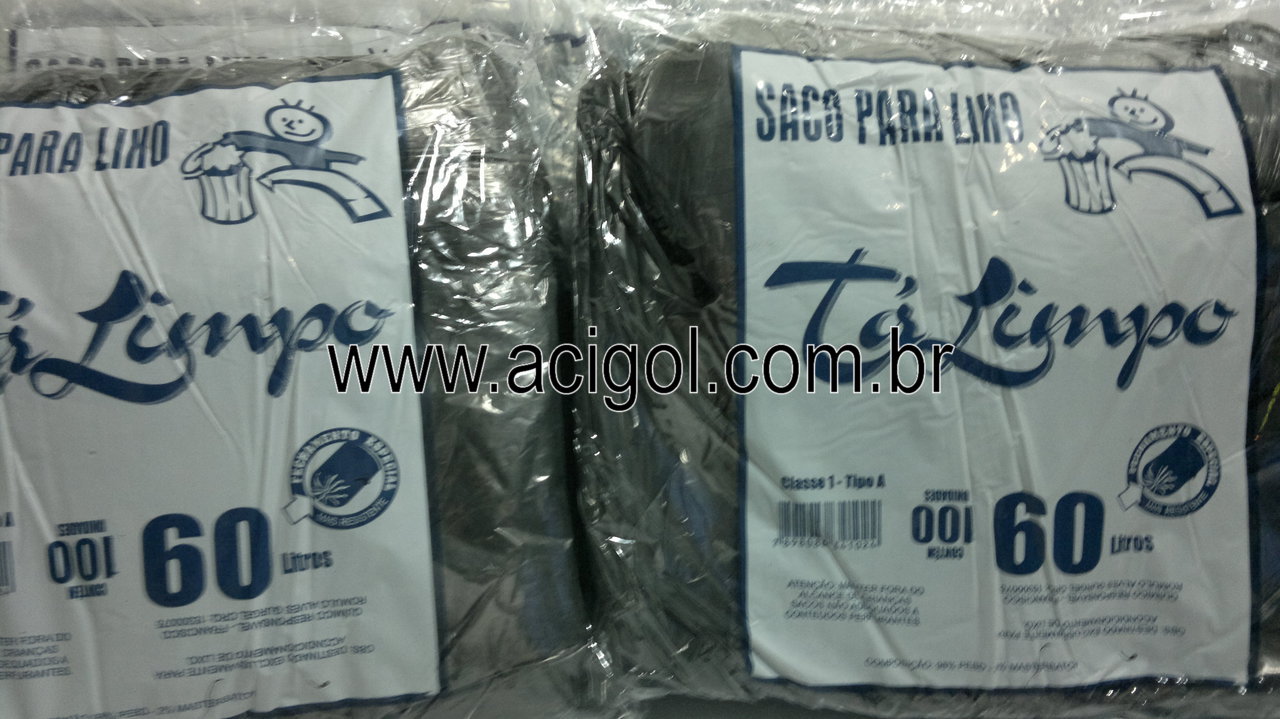 saco para lixo 60 litros-foto acigol 81 34451782-200120131130