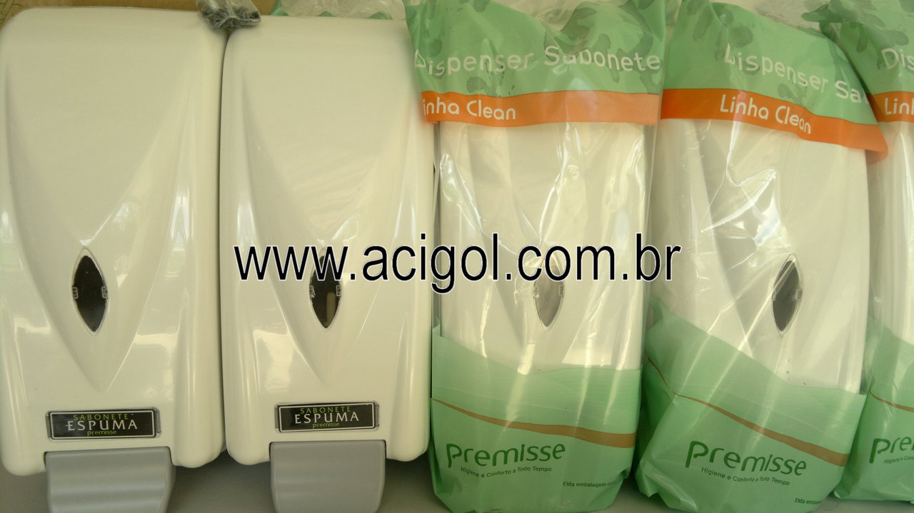 dispenser de sabonete espuma premisse-foto acigol 81 34451782-300120131334