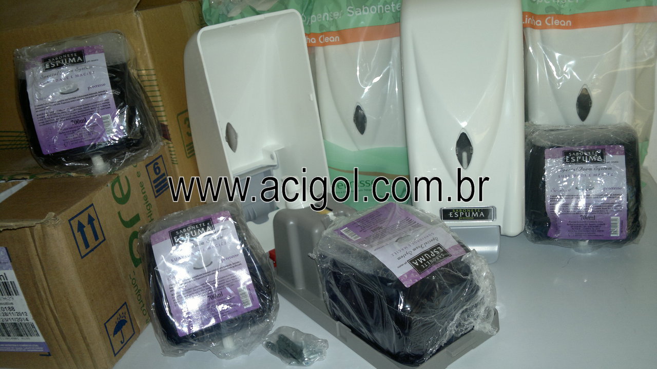 dispenser de sabonete espuma premisse-foto acigol 81 34451782-300120131344