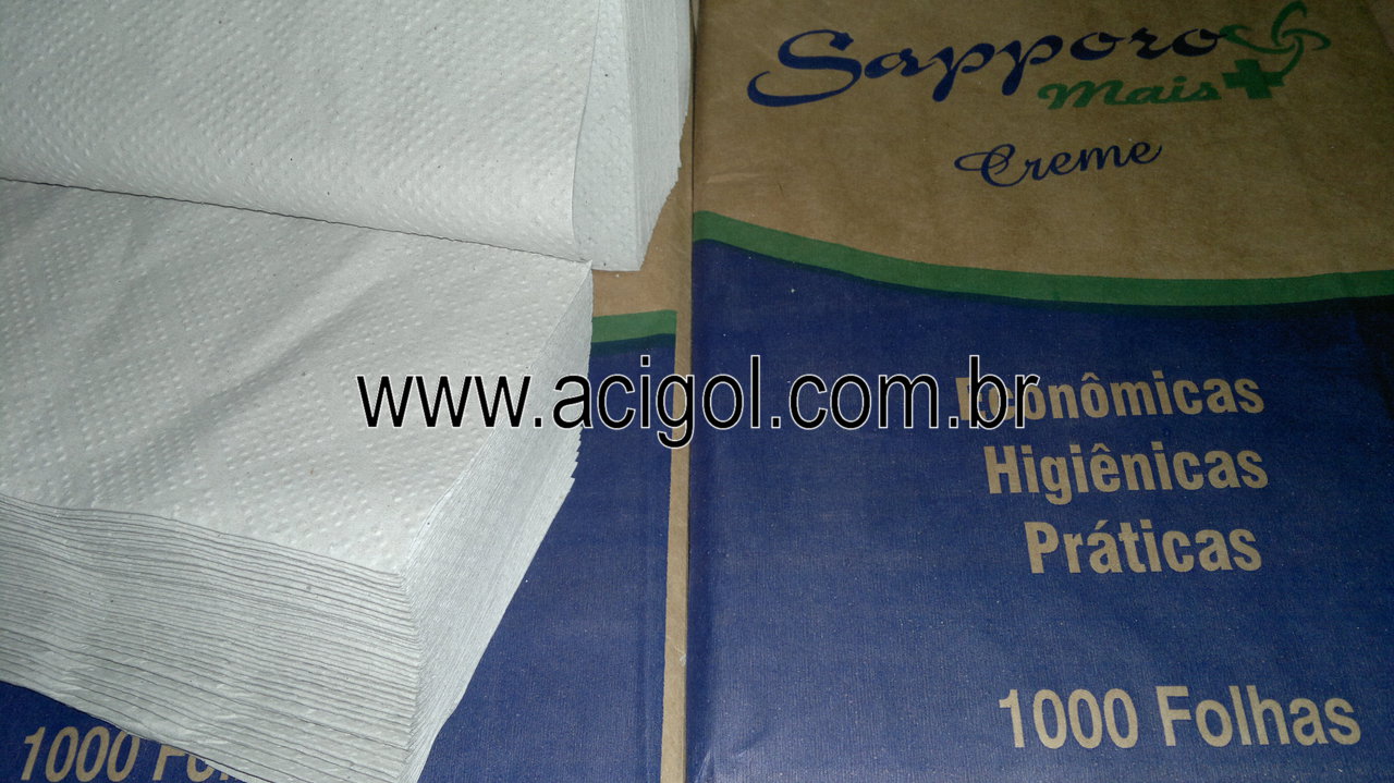 papel toalha interfolha creme-foto acigol 81 34451782-01102012582