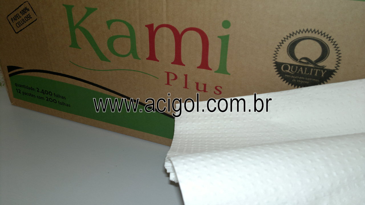 papel toalha  Kami Plus -foto acigol 81 n34451782-030220131477