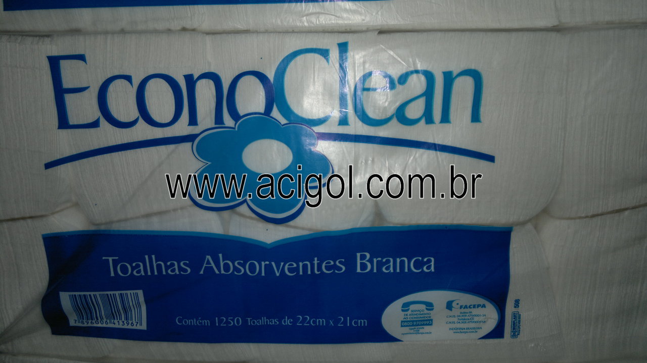 papel toalha aborvente Econoclean-foto acigol 81 34451782-140920133048