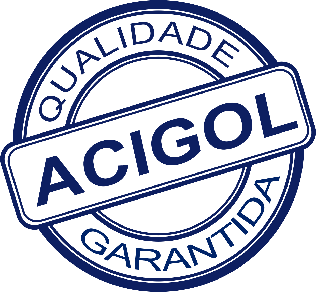 Carimbo Qualidade Garantida ACIGOL