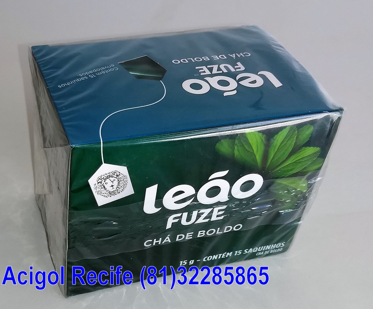 CHA DE BOLTO COM 15 SAQUINHOS-ACIGOL 81 32285865-