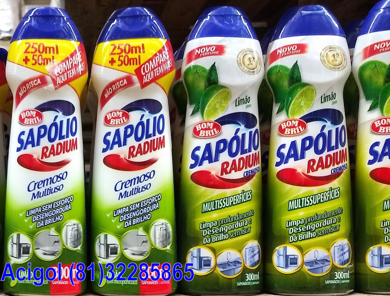 SAPOLIO CREMOSO RAADIUM 500ML-ACIGOL 81 32285865-IMG_20180110_164433418