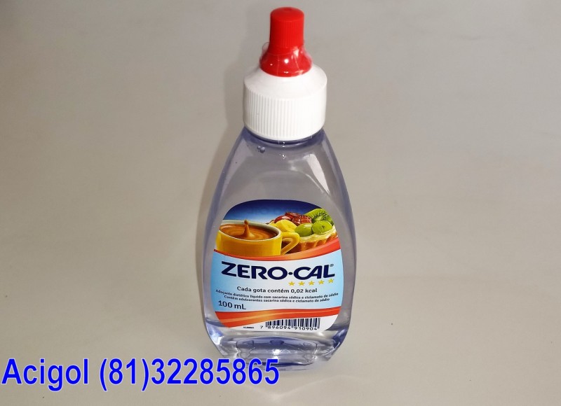 ADOÇANTE LIQUIDO ZERO CAL COM 100 ML-ACIGOL 81 32285865-IMG_20180107_140031210