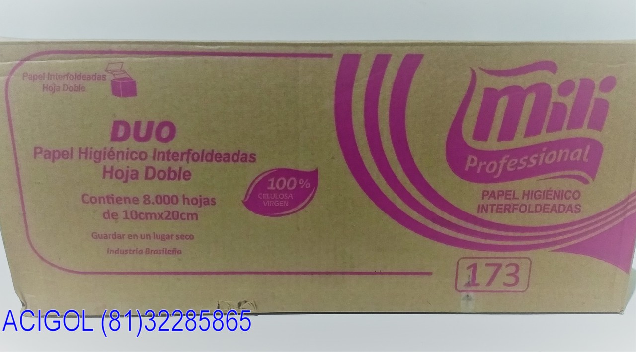 PAPEL HIGIENICO BIG ROLL FOLHAS DUPLAS MILLI PROFESSIONAL-ACIGOL RECIFE 81 32285865-IMG_20180805_204727502