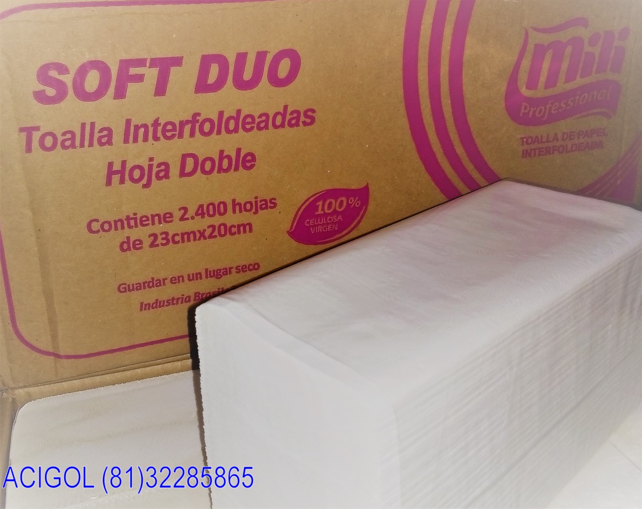 PAPEL TOALHA INTERFOLHA MILI FOLHAS DUPLAS-ACIGOL RECIFE 81 32285865-IMG_20180815_184654666