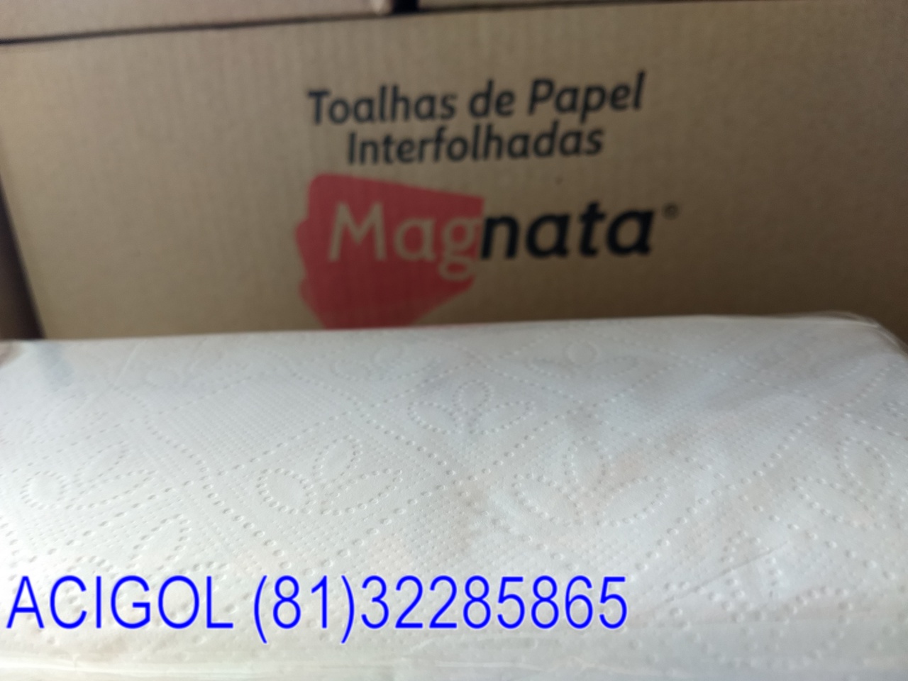 PAPEL TOALHA INTERFOLHA MAGNATA 2400 FOLHAS DOLHAS-ACIGOL RECIFE 81 32285865-IMG_20181214_085348913
