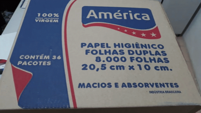 PAPEL HIGIENICO INTERFOLHA AMERICA COM FOLHAS DUPLA CX COM 8000 FOLHAS-ACIGOL 81 32285865 0021040719