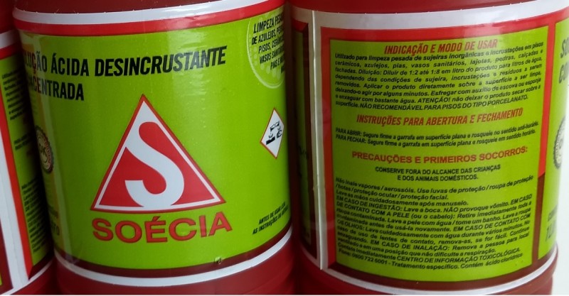 LIMPA PEDRA SOECIA-DESINCRUSTANTE ACIDO-ACIGOL DELIVERY 81 32285865-1244280819