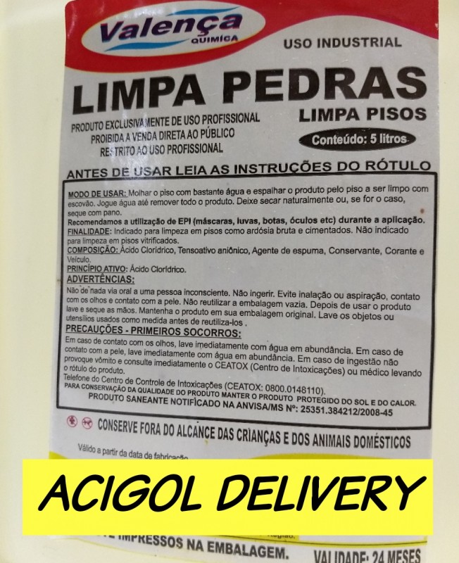 LIMPA PEDRAS PISOS E AZULEJOS COM 5 LITROS-ACIGOL RECIFE 81 32285865-IMG_20190907_234016_