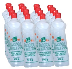 alcool gel pilares 12x500ml