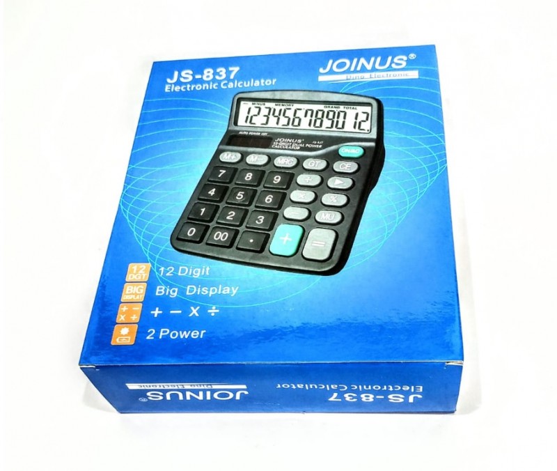 CALCULADORA JS-837 12 DG - ACIGOL 81 32285865