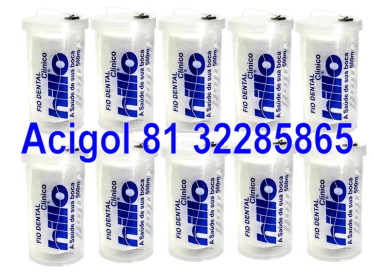 FIO DENTAL HILLO 10X500