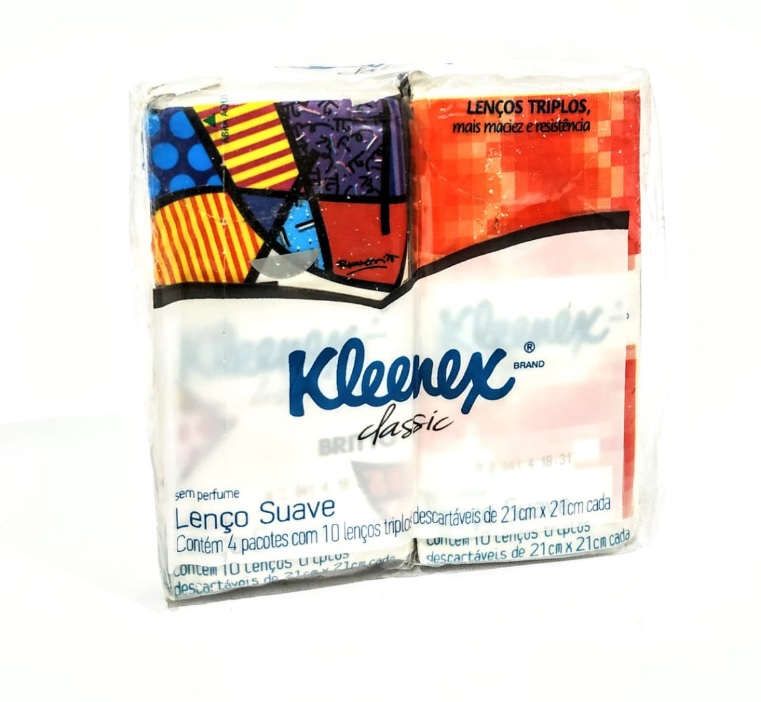 LENÇOS KLEENEX CLASSIC COM 4X10X21CM X 21CM - ACIGOL 81 32285865