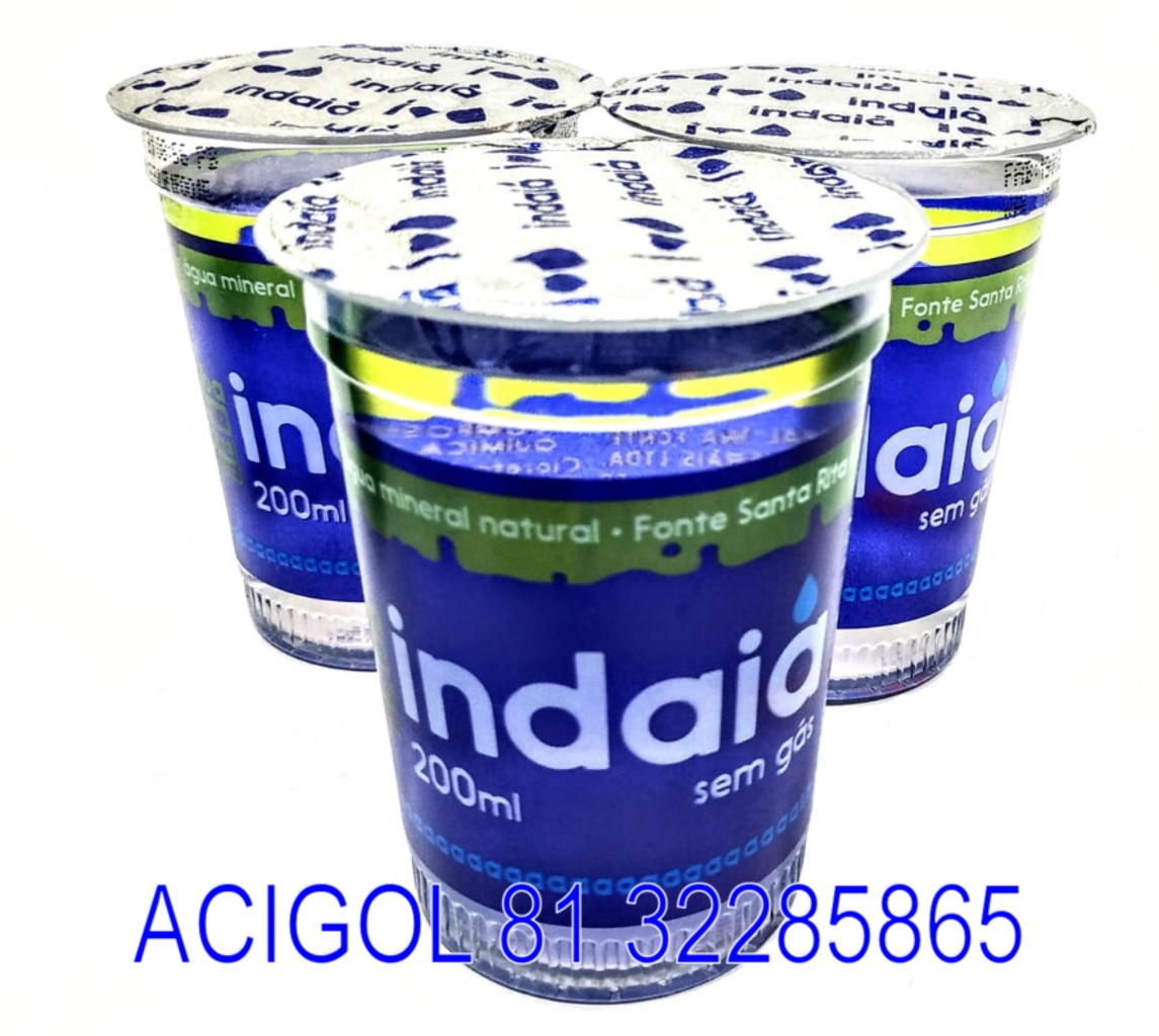AGUA MINERAL INDAIA CX COM 48X200ML - ACIGOL 81 32285865