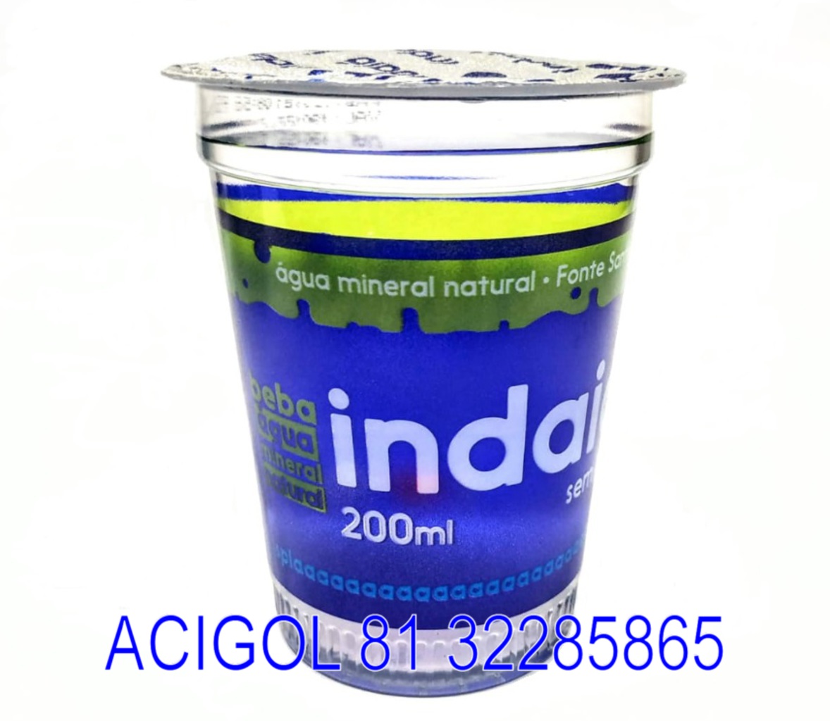 AGUA MINERAL INDAIA NATURAL COPO 200 ML - ACIGOL 81 32285865