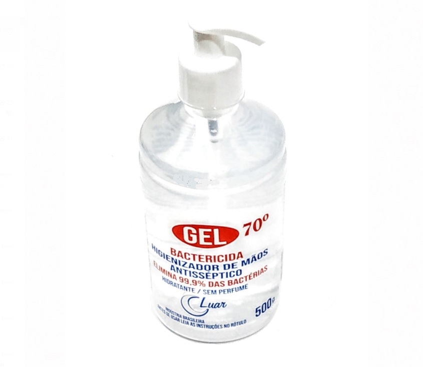 ALCOOL GEL HIGIENIZADOR DE MAOS ANTISSEPTICO E BACTERICIDA COM HIDRATANTE NÃO GRUDENTO 500ML - ACIGOL 81 32285865