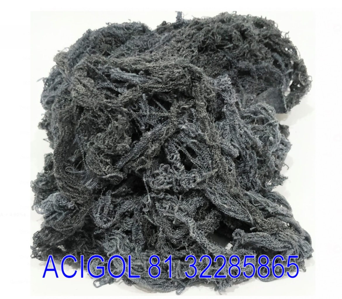 ESTOPAX DE MALHA DE ALGODÃO COR CINZA FARDO COM 10 KG - ACIGOL 81 32285865