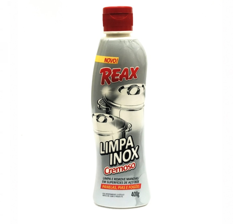 LIMPA INOX REAX 400ML CREMOSO - ACIGOL 81 32285865