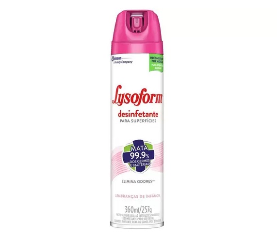 DESINFETANTE LYSOFORM LEMBRANÇAS DE INFANCIA SPRAY - ACIGOL 81 32285865