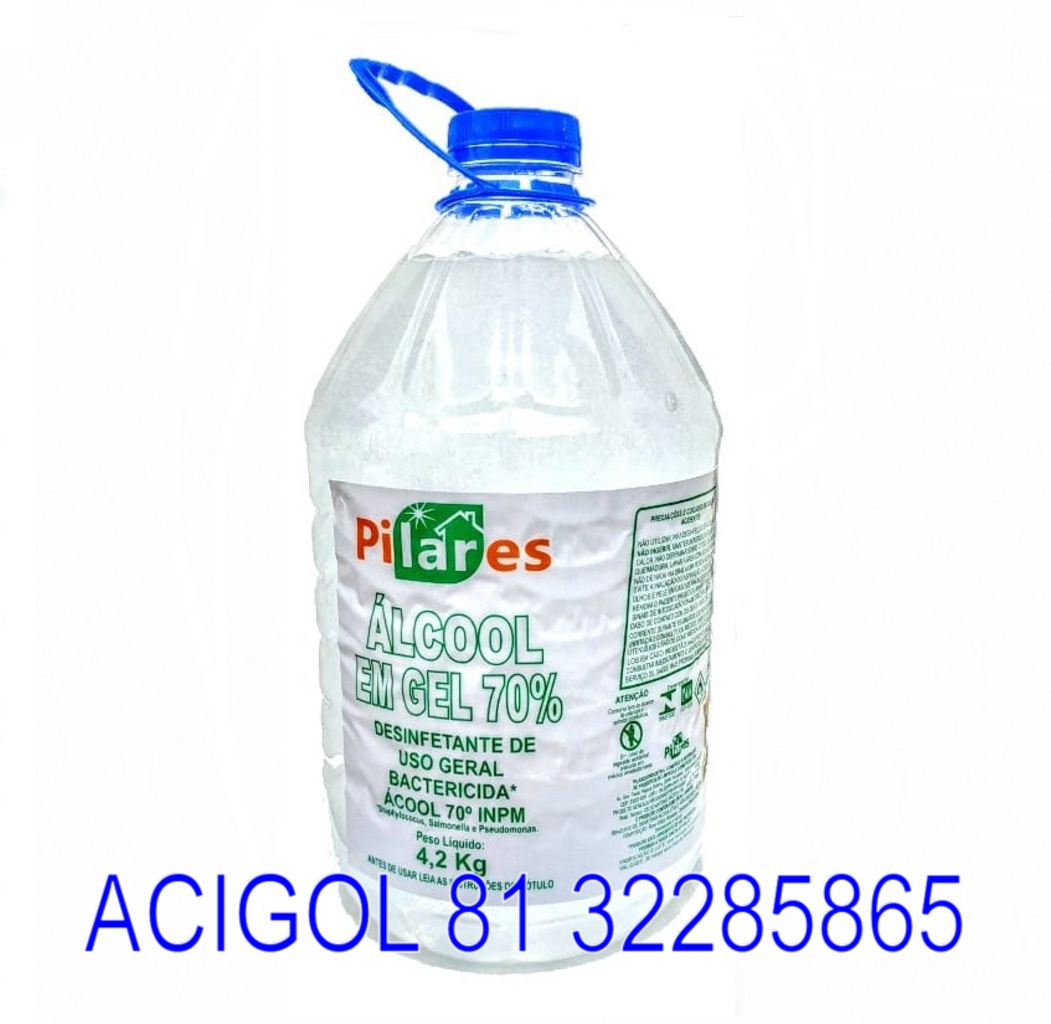 ALCOOL GEL PILARES 70INCM - ACIGOL 81 32285865