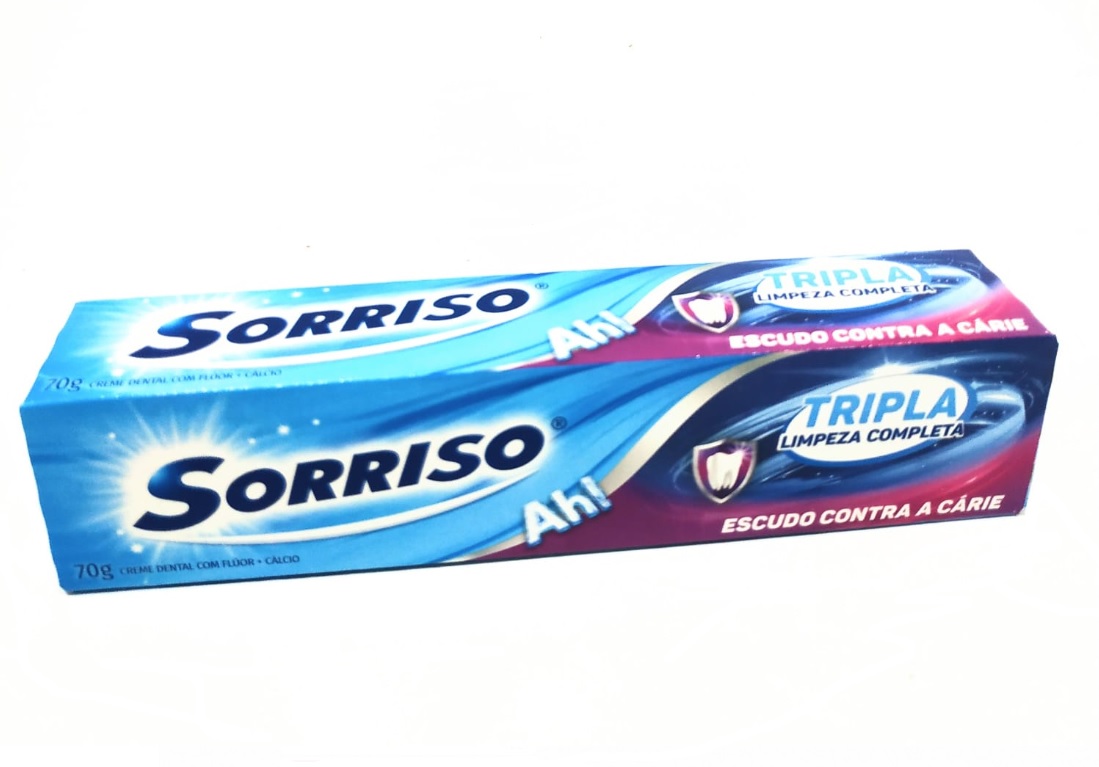 CREME DENTAL SORRISO 70G ESCUDO CONTRA A CARIE - ACIGOL 81 32285865