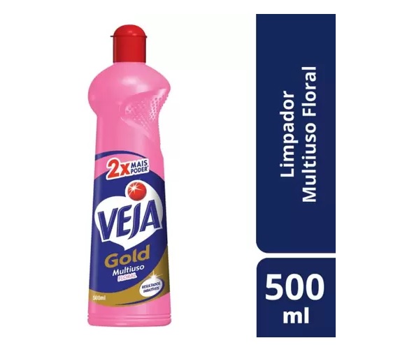 LIMPADOR VEJA MULTUSO FLORAL 500ML