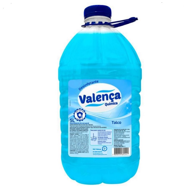 DESINFETANTE TALCO 5 LITROS VALENCA