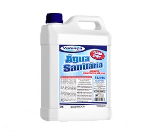 AGUA SANITARIA CLORO ATIVO VALENÇA 5 LITROS