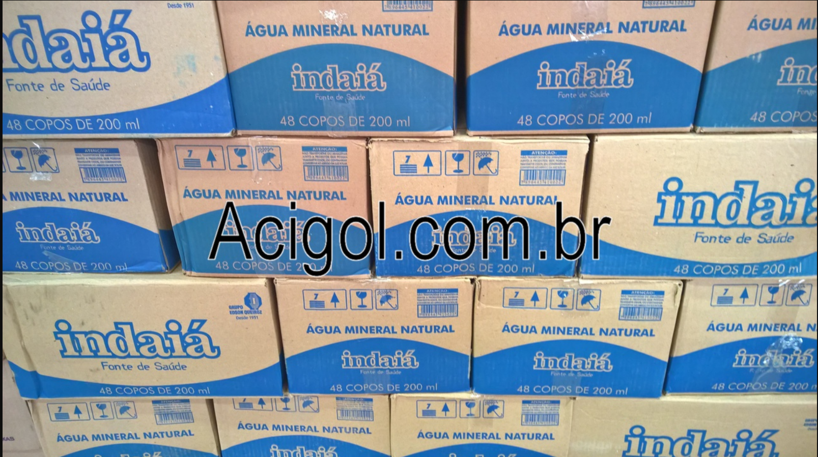 AGUA MINERAL INDAIA EM COPOS DE 200 ML 121022