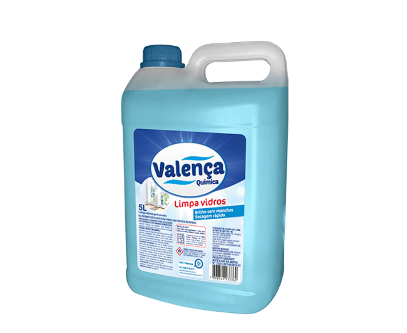 LIMPA VIDRO VALENCA 5 LITROS