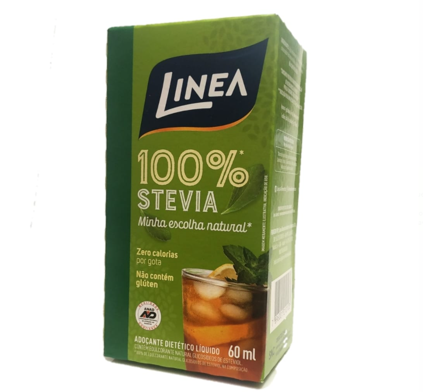 ADOCANTE LINEA STEVIA 100 COM 60ML