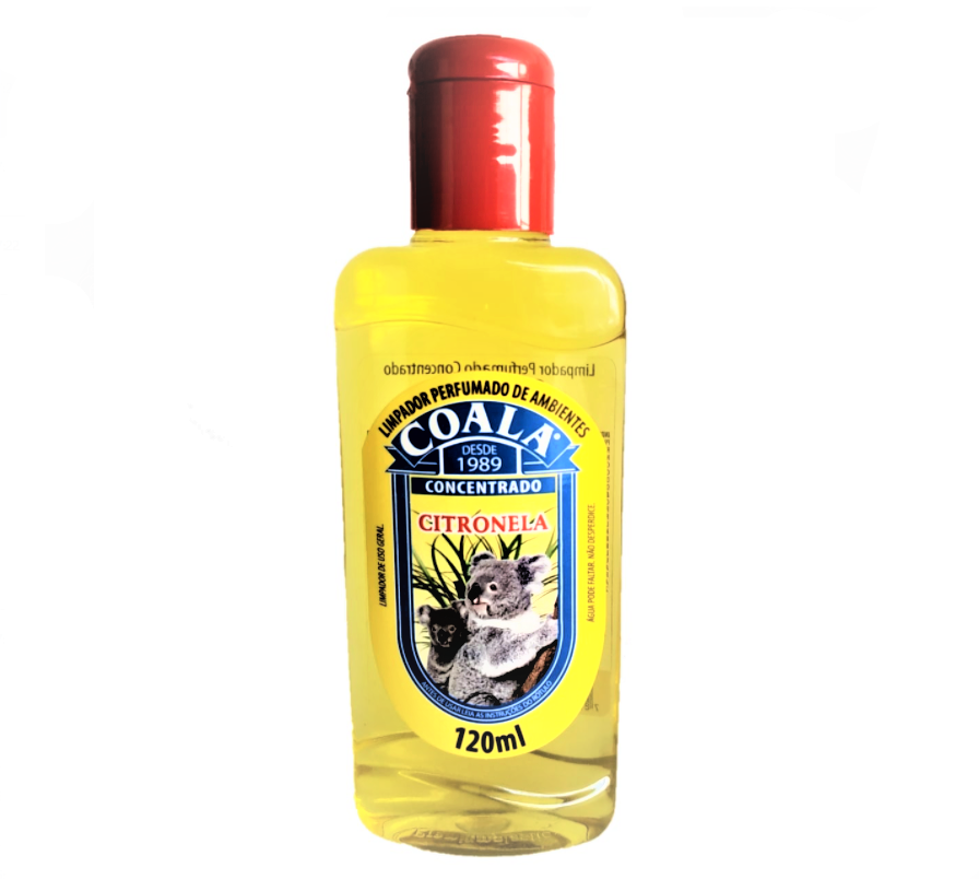 LIMPADOR AROMATIZANTE COALHA PERFUME CINTRONELA 120ML