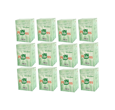 SABONETE LIQUIDO PILARES COMBO COM 12X800ML