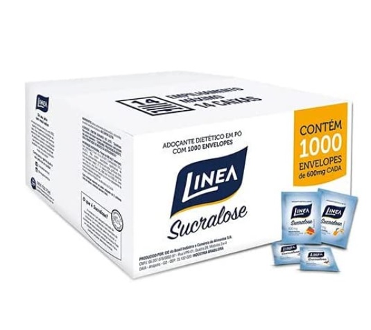ADOÇANTE LINEA SUCRALOSE COM 1000 SACHES