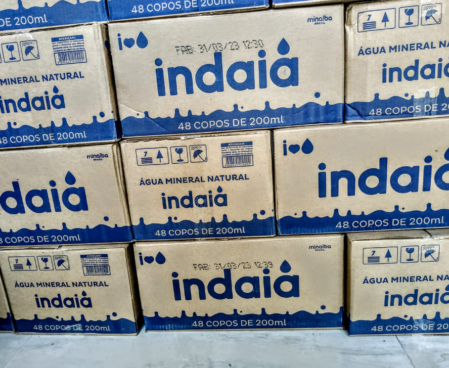 AGUA MENERAL INDAIA EM COPOS 200ML NO RECIFE 100523
