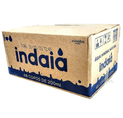 AGUA MINERAL INDAIA EM COMPOS 200 ML CAIXA COM 48 UNIDADES 100523 250X250