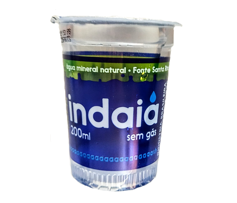 AGUA MINERAL SEM GAZ EM COPOS 200ML 140523
