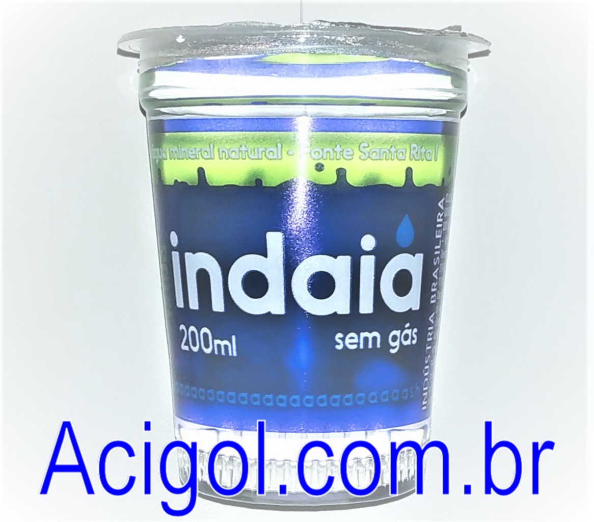 AGUA MINERAL INDAIA CAIXA COM 48 X 200 ML 110523
