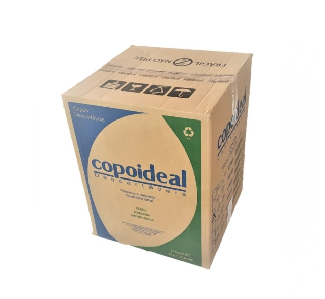 COPO DESCARTAVEL PS COPOIDEAL CX COM 2500 COPOS DE 150 ML 160923