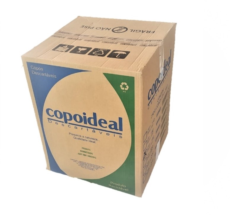 COPO IDEAL 180ML CX COM 2500 COPOS - ACIGOL RECIFE 010923