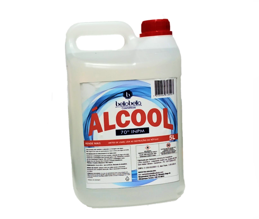 ALCOOL LIQUIDO BELLOBELLA COM 5 LITROS 091023