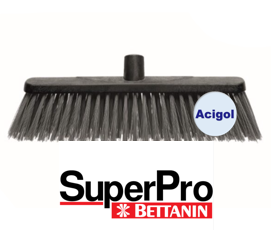 VASSOURA RETA 40 CM PELO MACIO SUPERPRO BETTANIN REF 9004D ACIGOL 81 32285865