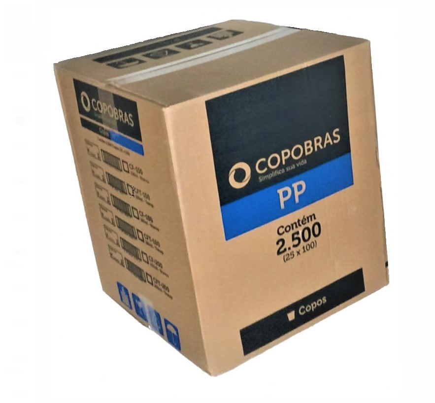 COPOS DESCARTÁVEIS COPOBRAS DE 150 A 200ML 160322