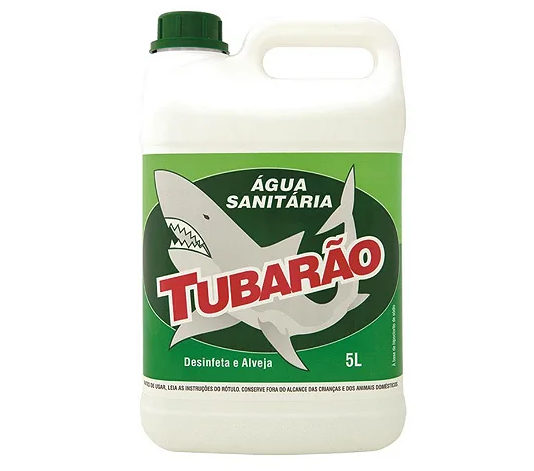AGUA SANITARIA TUBARAO 5 LITROS 130824