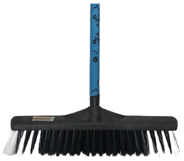 VASSOURA DE PELO NYLON 40 CM COM CABO 070824 1512